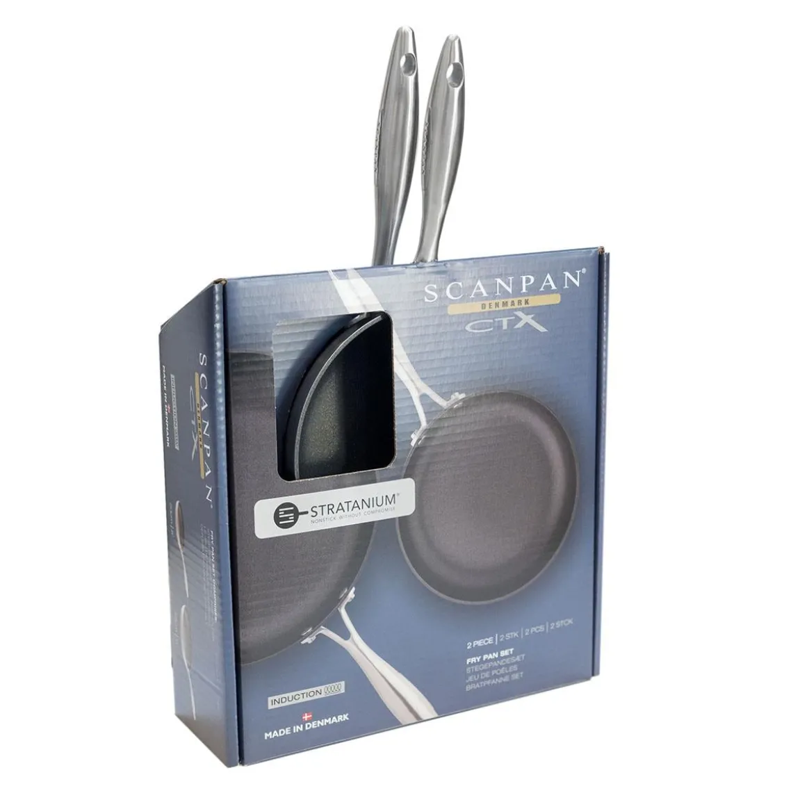 Stekpanneset Scanpan CTX Ø28+20cm