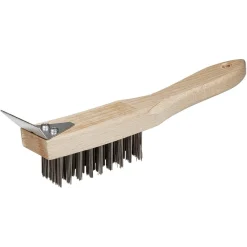 Stålborste Med Skrapa