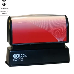 Stämpel Colop EOS 12 64x8mm svart