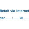 Stämpel Colop Green Line 20/L betald via…