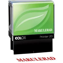 Stämpel Colop Green Line 20/L makulerad