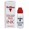Stämpelfärg Artline röd