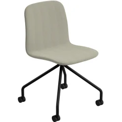 Stol Lanab Lövhult Krysstativ på hjul Cura Beige