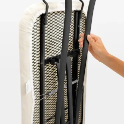 Strykbräda Brabantia Solid Ångstationshållare Svart 160x48x7,5cm