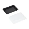Sushiform Med Lock PS Svart/Klar 190x130x40mm 400ml