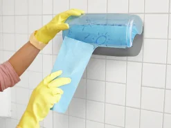 Svampduk Wettex Quick'n Dry På Rulle Blå 25cm x 10m