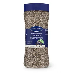 Svartpeppar Santa Maria Grovmalen Plastburk 217g