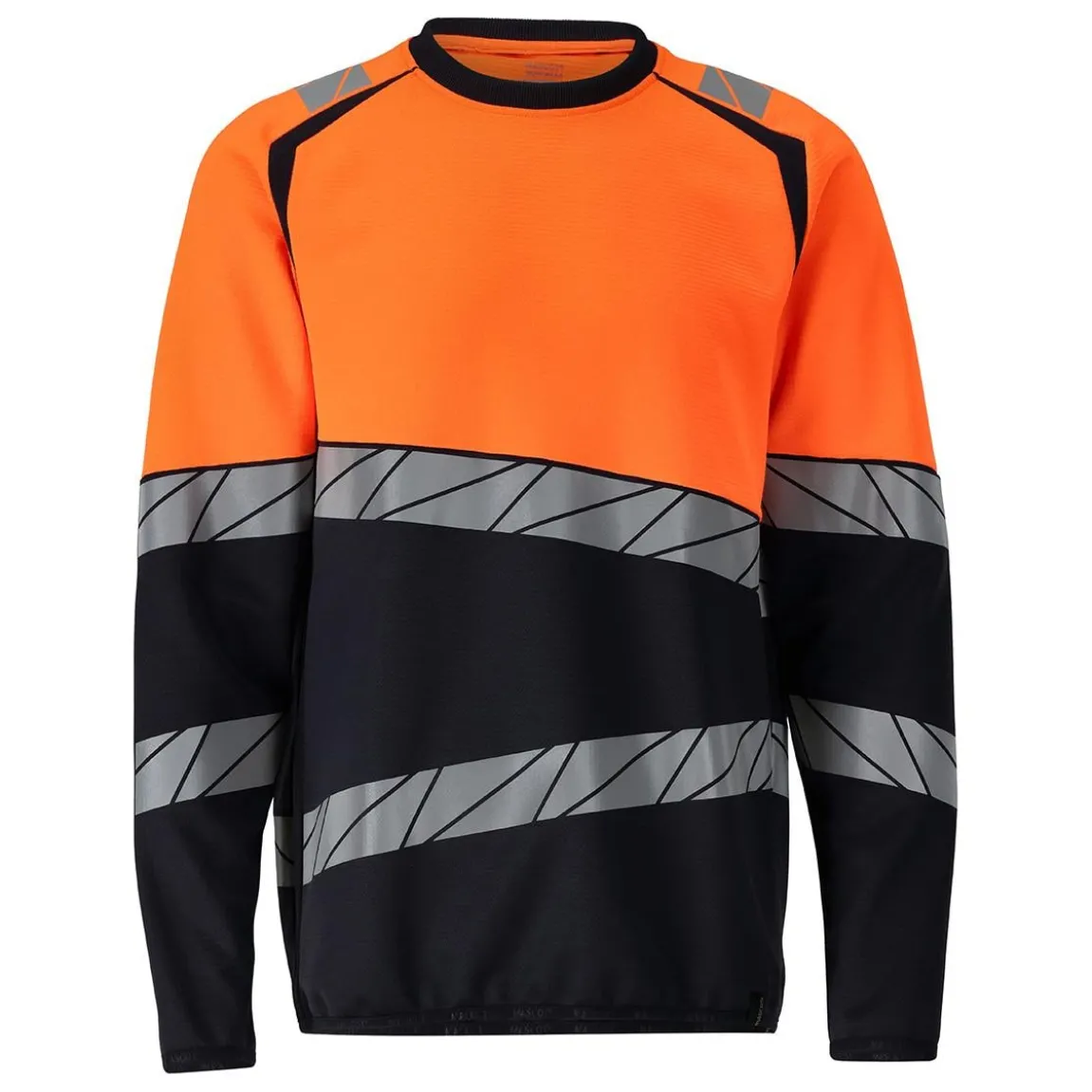 Sweatshirt Mascot 25084-781 Marin/Varselorange 2XL