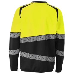 Sweatshirt Mascot 25084-781 Svart/Varselgul 2XL