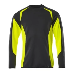 Sweatshirt Mascot 22084-781 Svart/Varselgul XS