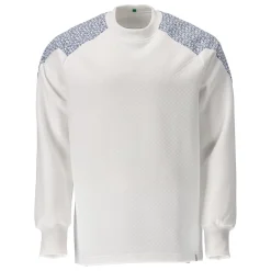 Sweatshirt Mascot 20084-932 Vit/Azurblå XS