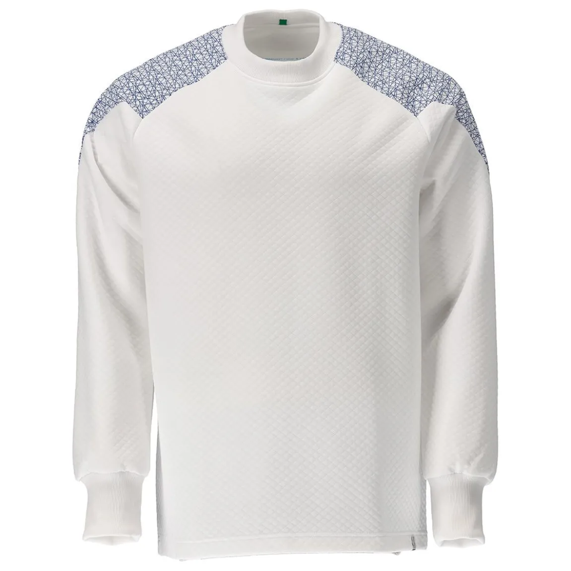 Sweatshirt Mascot 20084-932 Vit/Azurblå XS