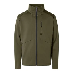 Sweatshirt Texstar FJ57 Grit Zip Grön S