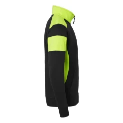 Sweatshirt Top Swede 223 Svart/Varselgul XS