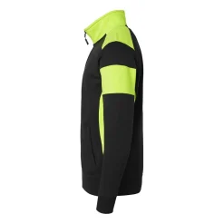Sweatshirt Top Swede 223 Svart/Varselgul XS