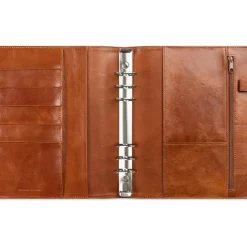 Systemkalender Burde 4879 Business Skinn Exklusiv 2027 Brun