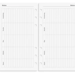 Systemkalender Burde 4679 Regent Skinn 2027 Brun