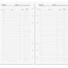 Systemkalender Burde 4678 Regent Skinn 2027 Svart