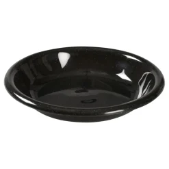 Tallrik Abena Flergångs PP Djup Svart Ø20,7cm