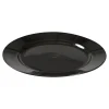 Tallrik Abena Flergångs PP Flat Svart Ø25cm