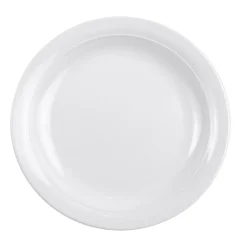 Tallrik BBM Melamin Flat Vit Ø26cm