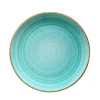 Tallrik Bonna Aura Flat Aqua Ø21cm