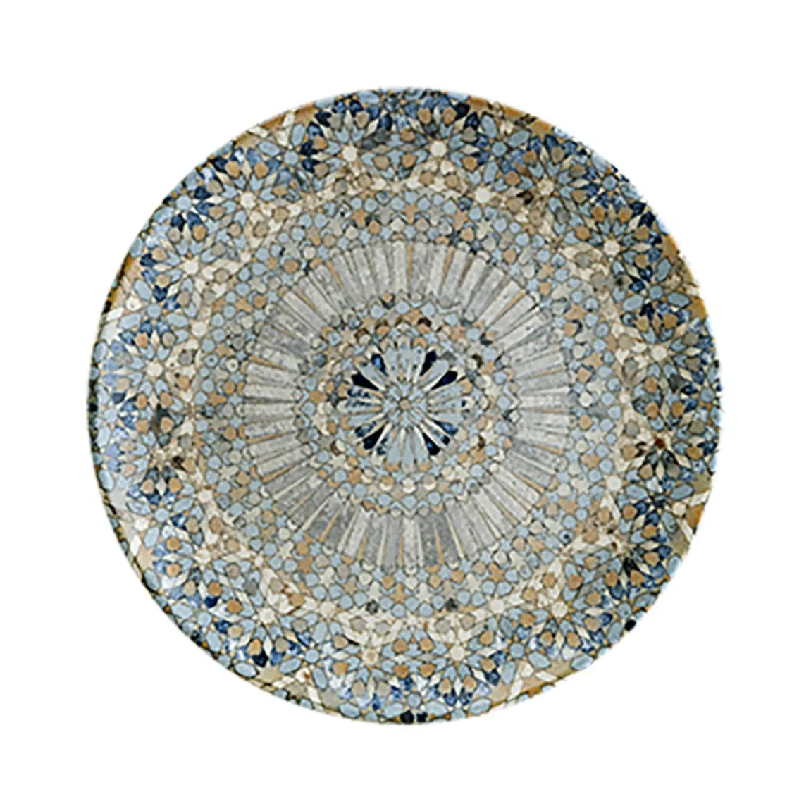 Tallrik Bonna Mosaik Flat Ø17cm