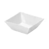 Tallrik Exxent Quadro Djup Vit 15x15cm