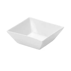 Tallrik Exxent Quadro Djup Vit 15x15cm