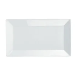 Tallrik Exxent Quadro Flat Vit 26x15cm
