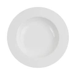 Tallrik Exxent Victoria Djup Vit Ø22,5cm