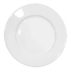 Tallrik Kazub Flat Vit Ø24cm