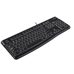 Tangentbord Logitech K120 med Sladd Svart