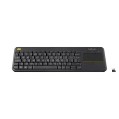 Tangentbord Logitech K400 Plus Touch Trådlös Grå