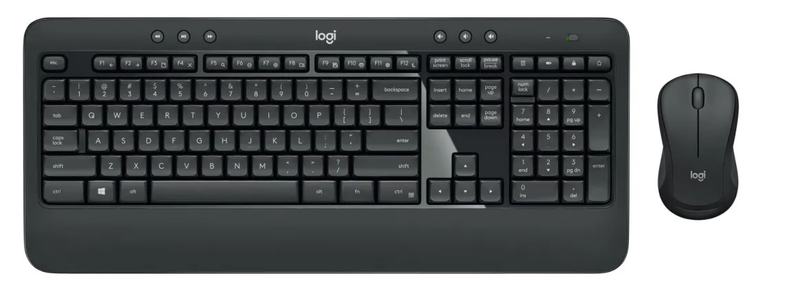 Tangentbord/Mus Logitech MK540 Trådlös