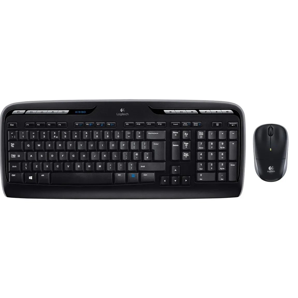 Tangentbord/Mus Logitech MK330 Trådlös