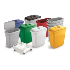 Återvinningskärl Durable Durabin 60 Eco Svart 60L