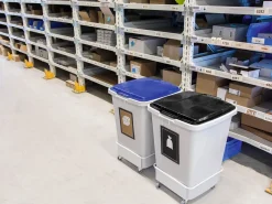 Återvinningskärl Durable Durabin 90 Grå 90L