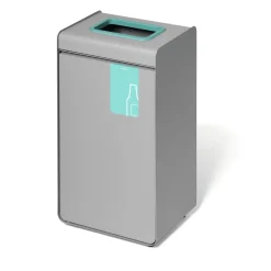 Återvinningskärl Durable Durasort Glas Grå/Grön 55L
