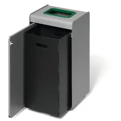 Återvinningskärl Durable Durasort Grå/Grön 55L