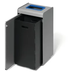 Återvinningskärl Durable Durasort Papper Grå/Blå 55L
