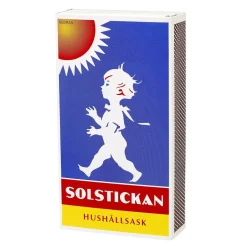 Tändstickor Solstickan Hushållsask