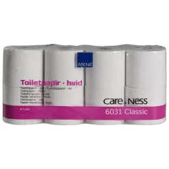 Toalettpapper Care-Ness Classic 2-lg Vit 50m