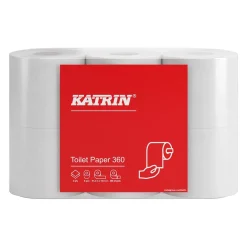 Toalettpapper Katrin 360 Basic 2-lg Naturell Vit 50m