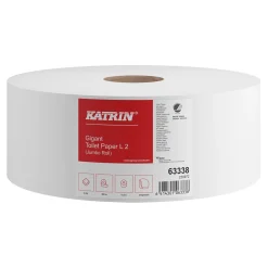 Toalettpapper Katrin Gigant L 2-lg Vit 380m