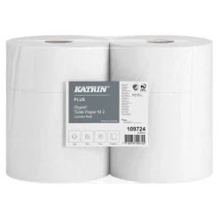 Toalettpapper Katrin Gigant M Plus 2-lg Vit 310m