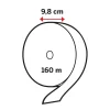 Toalettpapper Katrin Gigant S Plus 2-lg Vit 160m