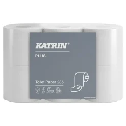 Toalettpapper Katrin Plus 285 Soft 3-lg Vit 35,6m
