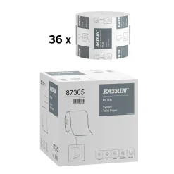 Toalettpapper Katrin System Plus 2-lg Vit 85,5m