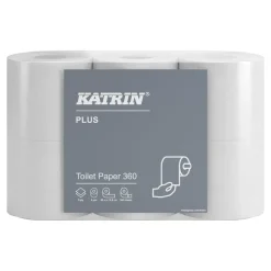 Toalettpapper Katrin Toalett 360 Plus 2-lg Vit 50m